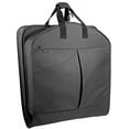 thumbnail image 4 of WallyBags® 45” Deluxe Extra Capacity Travel Garment Bag with Two Accessory, Black, 45-inch, 45” Deluxe Extra Capacity Travel Garment Bag with Two Accessory Pockets, 4 of 4