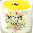 thumbnail image 3 of 7oz Pineapple Flower Scented Flower in Glass Candle, 3 of 4