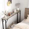 thumbnail image 2 of Aoile 39.3" Behind Couch Table, Sofa Tables Narrow Long for Living Room, Entryway, Hallway, Gray, 2 of 8