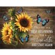thumbnail image 4 of (SZX1092-2) Hilo algodón ecológico bordado 11CT 3 hebras tela blanca 50*40cm girasol mariposa y texto kit punto cruz serie bodegón, 4 of 9