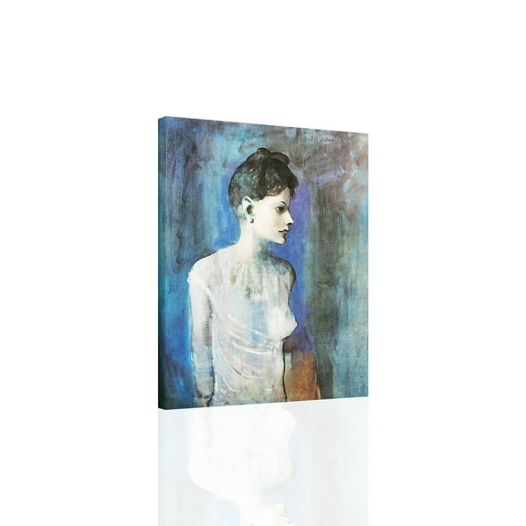 Woman In A Chemise-Picasso - CANVAS OR PRINT WALL ART