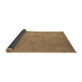 thumbnail image 2 of Ahgly Company Indoor Round Oriental Brown Industrial Area Rugs, 5' Round, 2 of 4