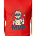 thumbnail image 4 of Fourth of July MVP Fireworks Men's Independence Day Patriotic Funny Parody Short-Sleeve T-Shirt, 4 of 6