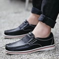 thumbnail image 4 of Zapatos de primavera y verano para hombre, zapatos de frijol de gran tamaño, zapatos para hombre, zapatos casuales de negocios británicos marrones, zapatos de cuero, 4 of 6
