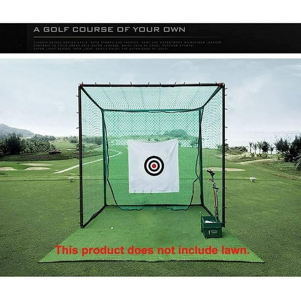 INTBUYING Portable Foldable Golf Hitting Cage Golf Training Golf