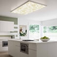 thumbnail image 3 of Boho Yellow Floral Magnetic Fluorescent Light Covers for Ceiling Lights 2x4Ft,Vintage Farmhouse Paisley Plant Leaf Office Classroom Kitchen Drop Ceiling Light Covers Filters Shade Panel 1Pack, 3 of 9