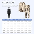 thumbnail image 5 of Mens 2 Pack Pajama Set Long Sleeve Pajamas Top and Pants Pjs Set Loungewear, Sport Baseball Football Basketball, 5 of 6
