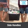 thumbnail image 6 of CleverMade 60 Can Party Tub, Insulated Leakproof Collapsible Beverage Cooler Bucket and Ice Chest for Backyard Parties, Tailgating and Home Entertaining, Charcoal, 6 of 7