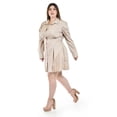 thumbnail image 2 of Vestido de popelina Roman Fashion /Tallas Extras, 3695 (Beige) beige 38, 2 of 6