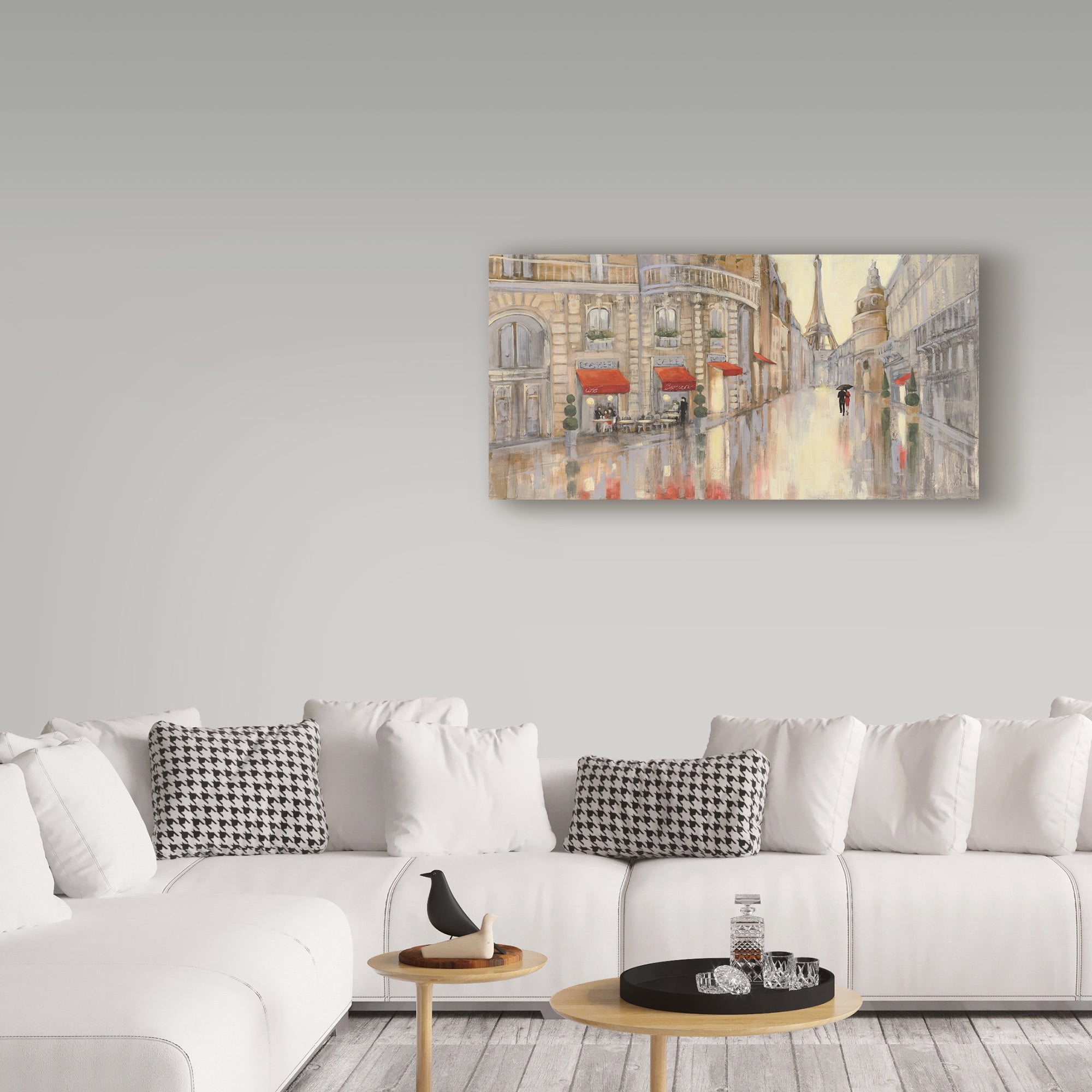 Trademark Fine Art 'Touring Paris Couple' Canvas Art by Julia Purinton