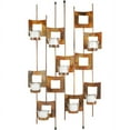 thumbnail image 2 of Safavieh 8-Votive Candle Squares Wall Dcor - Copper, 2 of 3