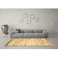 thumbnail image 3 of Ahgly Company Indoor Rectangle Solid Brown Modern Area Rugs, 2' x 5', 3 of 4