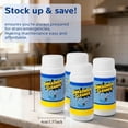 thumbnail image 6 of 1 PC Foam Drain Cleaner, Fast Toilet Pipe Clearing Agent Enzyme Drain Clog Remover for Sink Bathroom Shower Kitchen, 110g, 6 of 9