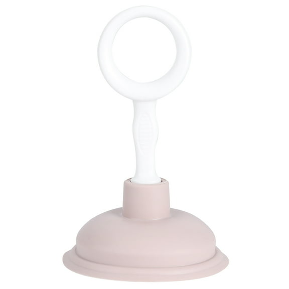 BIMZUC 2-Pack Handheld Drain Blaster, Mini Plunger for Sink, Shower & Bathtub Drain Clog Remover, Easy Push-Pull Action, Pink