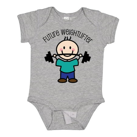 

Inktastic Weightlifting Future Lifter Gift Baby Boy Bodysuit