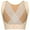 #2 Beige, variant on QRIC Women Posture Corrector Back Brace Push up Bra Back Chest Support Sleeveless Tank Top