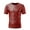 Red, variant on Jamicy Mens Shirts Casual Summer Wear 2025 Men's Metallic T-Shirt Crew Neck Short Sleeves Shiny Nightclub Sparkle Tee Shirt