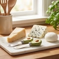 thumbnail image 4 of Cook with Color Stainless Steel Cheese Spreader Knife with Figural Fruit Ceramic Handle, Avocado, 4 of 5