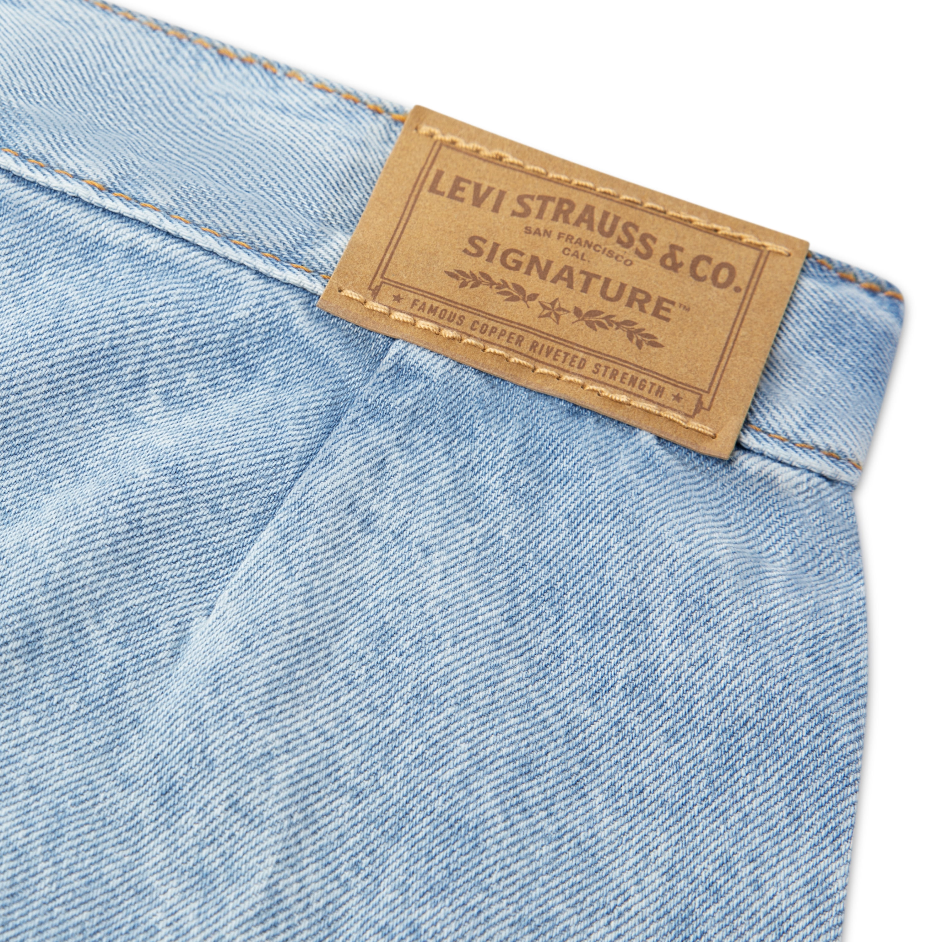Levi Strauss Signature Girls Denim Utility Skort, Size 5-18