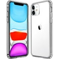 thumbnail image 3 of iPhone 11 Case Clear 6.1 inch, Simyoung Shockproof Full-Body Protective Case Scratch Resistant Hard PC Shell & Soft TPU Bumper Cover for Apple iPhone 11, 3 of 11