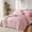 Pink, variant on Davulos Pink Full Comforter Set,7 Pieces Bed in a Bag for All Seasons,Box Stitched Soft Bedding Sets Luxury Hotel Bedding, Gifts for Women Men