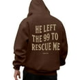 thumbnail image 5 of Christian Hoodies for Men 2025 I Am The One He Left The 99 To Rescue Me Hoodie Hooded Sweatshirt with Pockets Pullover, 5 of 6