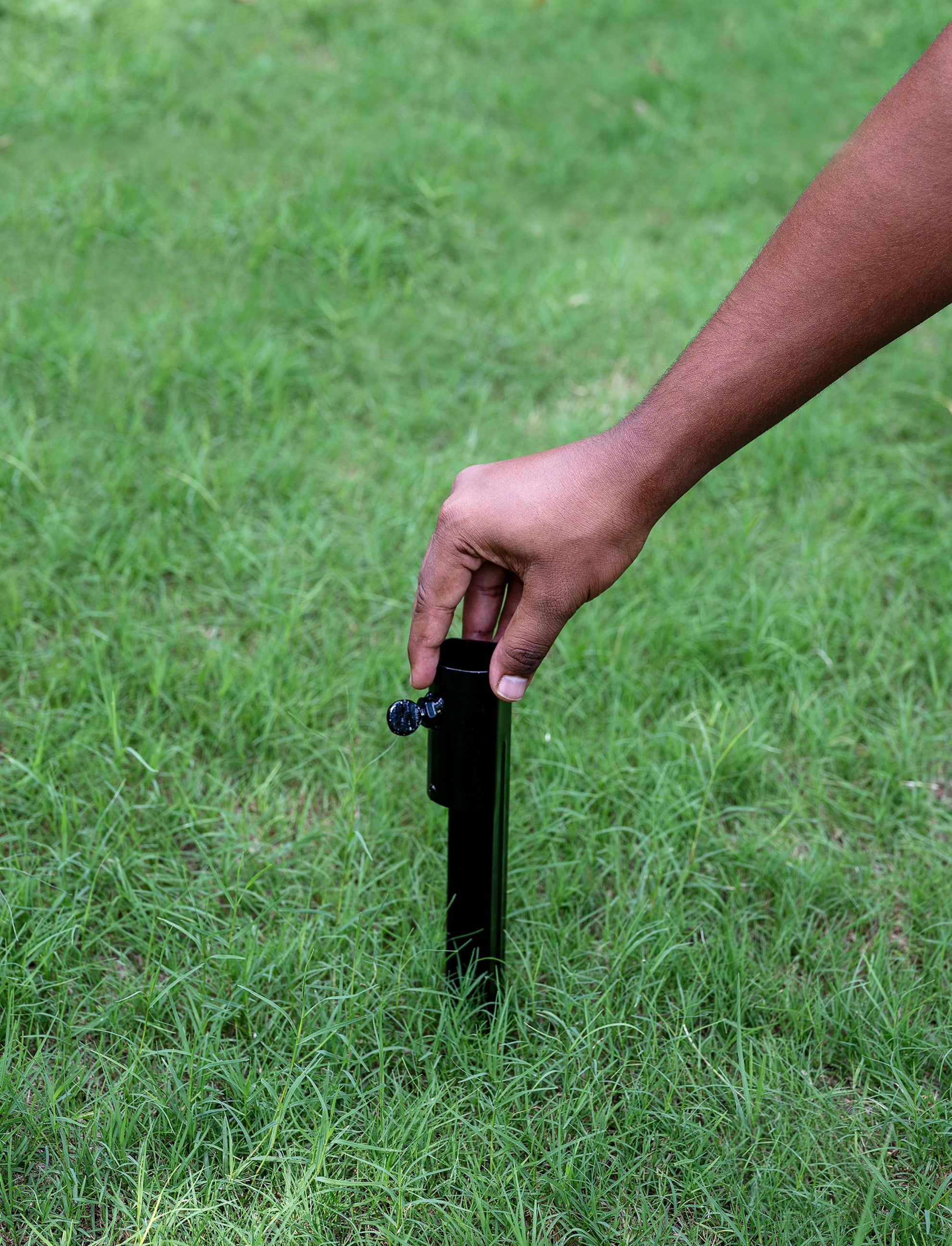 Mainstays Metal Torch Stake Accessory, Black