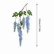 thumbnail image 3 of Guirnalda de glicinias artificiales | Decoración colgante de flores artificiales de tallo largo para el hogar | Arreglo floral para interiores y exteriores, 3 of 7