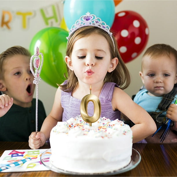 Bougies d'anniversaire 3 ans Fille Garcon Bougie Chiffre Noire Bougies  Numéros 0-9 Décoration Gateau Anniversaire Bougie 3 ans Bougies  Anniversaire