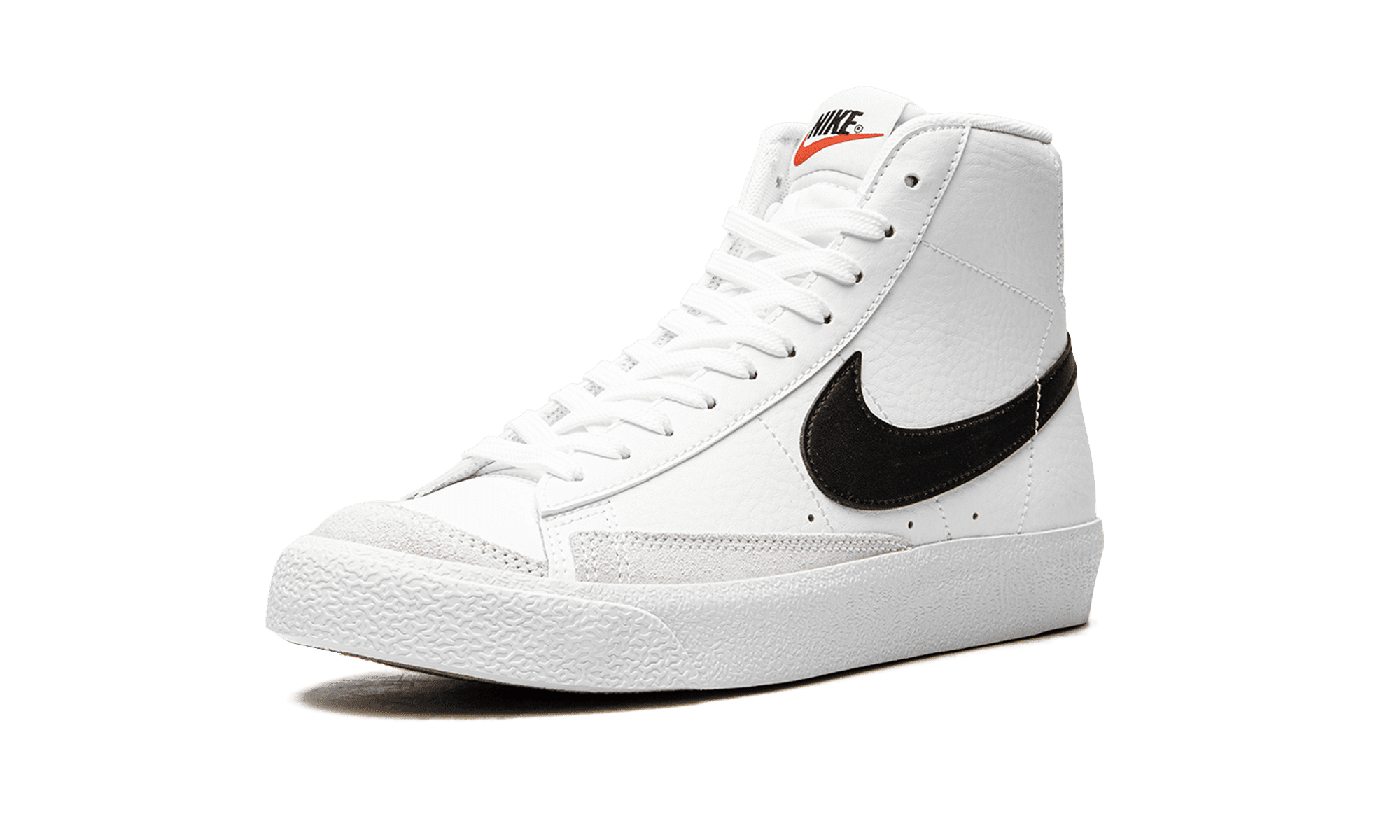 NIKE GRADE SCHOOL Blazer Mid '77 (GS) "White / Black" DA4086 100 from Stadium Goods