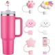 thumbnail image 1 of Juego de 7 Cubiertas de Silicona para Pajillas para Tazas Stanley - Tapa Reutilizable para Tazas de 30oz y 40oz, Accesorios para Tapas de 10mm (0.4in), 1 of 3