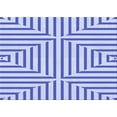 thumbnail image 1 of Ahgly Company Machine Washable Indoor Rectangle Transitional Heavenly Blue Area Rugs, 8' x 12', 1 of 7