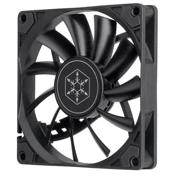 92 mm Air Slimmer 90 Enhanced Performance Slim Fan with PWM, Black