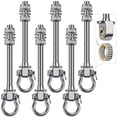 thumbnail image 1 of Swing Hangers SELEWARE, rodamiento pesado de 1500 libras, capacidad de 6 unidades, 1 of 8