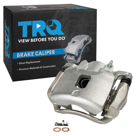 TRQ Front Right Brake Caliper w/Bracket Passenger Side Compatible with 2005-2010 Chevrolet Cobalt 2007-2009 Pontiac G5 2003-2007 Saturn Ion