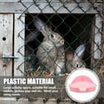 thumbnail image 1 of HAMPPLIES Bunny Litter Box Plastic Rabbit Triangle for Indoor Use 1Pack, 1 of 6