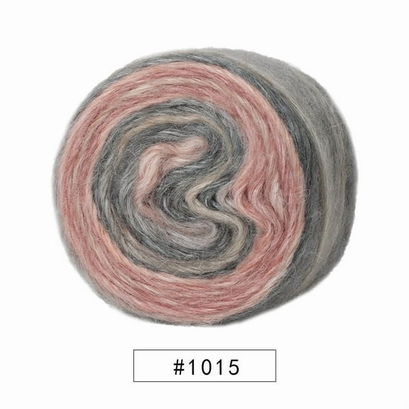 Namzi Soft Yarn for Crocheting - 1 roll Yarn Multicolor, Gradient Mohair Yarn, Ultra-Soft & Smooth, Ideal for Handcrafts, Belongs to Yarn Category, Easy to Weave.Style O