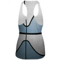 thumbnail image 2 of Championship Basketball Light Blue & White All Over Womens Work Out Tank Top Multi X-LG, 2 of 2