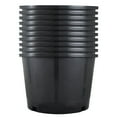 thumbnail image 5 of SEBLAFF Premium Black Plastic Nursery Plant Container Garden Planter Pots, 5 of 5