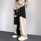 thumbnail image 1 of Puntoco Pantalones cargo con bolsillos y cintura elástica, informales, lisos, con diseño impermeable y a la moda para exteriores para hombre, 1 of 4