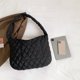 thumbnail image 4 of Bolsas De Hombro Bolsa de moda para mujer, enrejado rómbico Simple acolchado para viajes de compras Tmvgtek Para Estrenar, 4 of 9