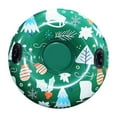 thumbnail image 1 of Trineo de tubos de nieve para y adultos, trineos resistentes de 47 "con asas y fondo, grandes tubos de nieve inflables para trineos al aire libr Soledad Tubo de nieve de PVC inflable, 1 of 7