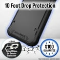 thumbnail image 5 of Scooch iPhone 16 Pro Case Wingmate Wallet Black RFID Protection 10-Foot Drop, 5 of 8