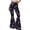 Navy, variant on Christmas Women's Pants Christmas Graphic High Rise Slim Flare Trousers Bell Bottom Stretch Fabric Long Pants Trendy Fall Autumn Bottoms Pink XL