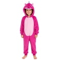 thumbnail image 4 of LIIPEE Kids Halloween Costumes Boys Girls Unisex Fall Winter Cozy Onesies Sleepwear Dinosaur Dress Up Clothes,110, 4 of 7