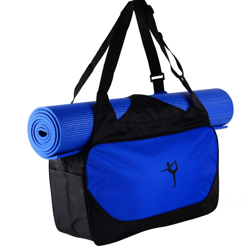 Details about   ALLEN & MATE Yoga Mat Bag Full Zip Exercise Yoga Mat Carry Bag with BLUE 
