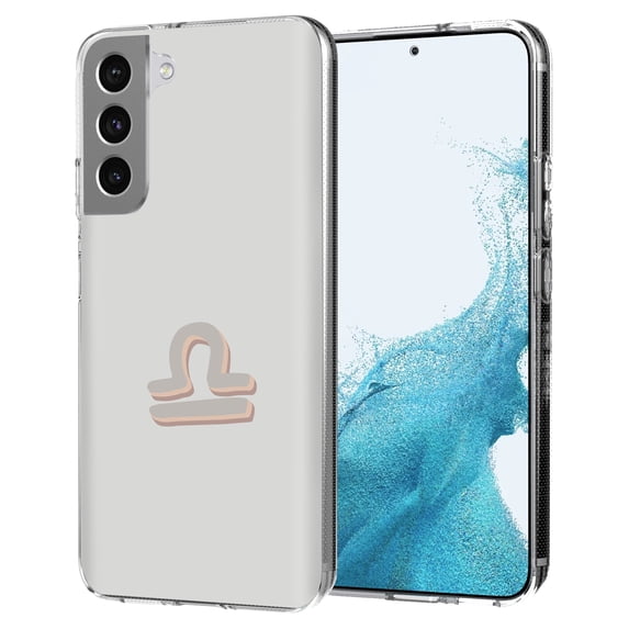 TalkingCase Thin Slim Case Compatible for Samsung Galaxy S22 5G, Libra Zodiac Signs Print, Lightweight, Flexible, Soft, USA