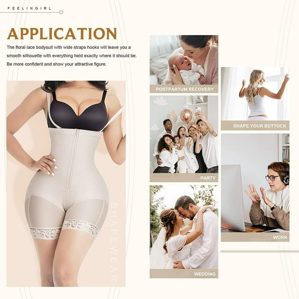 Femme Ventre Plat Minceur Invisible Corps Shaper Gainage Minceur Sculptant Lingerie Taille M Walmart