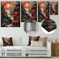 thumbnail image 4 of Designart "Maple s Nocturnal Dance III" Japon Landscape Metal Wall Art Prints, 4 of 5