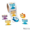 Hanukkah Candles Sticker Rolls